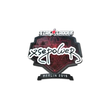 Sticker | xsepower (Foil) | Berlin 2019