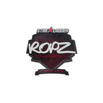 Наклейка | ropz | Берлин-2019