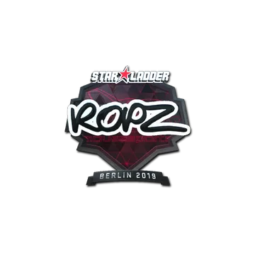 Sticker | ropz (Foil) | Berlin 2019