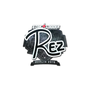 Sticker | REZ (Foil) | Berlin 2019
