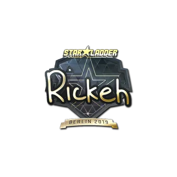Sticker | Rickeh (Gold) | Berlin 2019