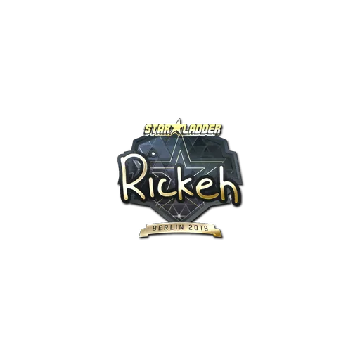 Sticker | Rickeh (Gold) | Berlin 2019