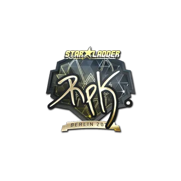 Sticker | RpK (Gold) | Berlin 2019