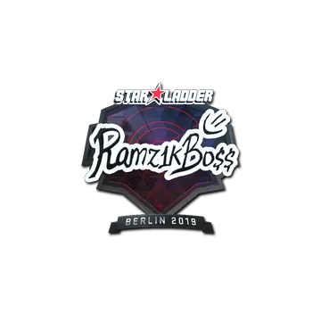Sticker | Ramz1kBO$$ (Foil) | Berlin 2019