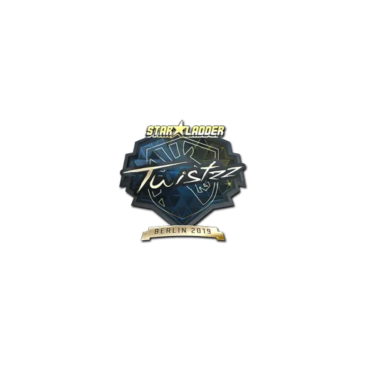 Sticker | Twistzz (Gold) | Berlin 2019