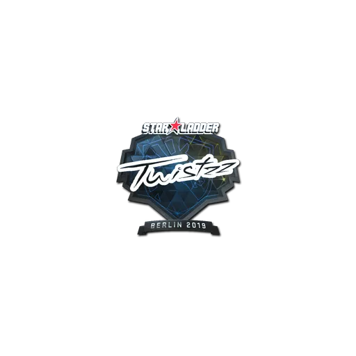 Наклейка | Twistzz (металлическая) | Берлин-2019