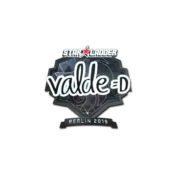 Sticker | v4lde (Foil) | Berlin 2019