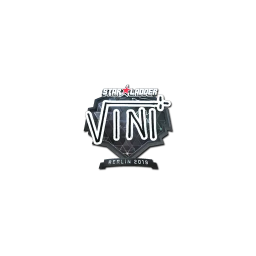 Наклейка | VINI (металлическая) | Берлин-2019
