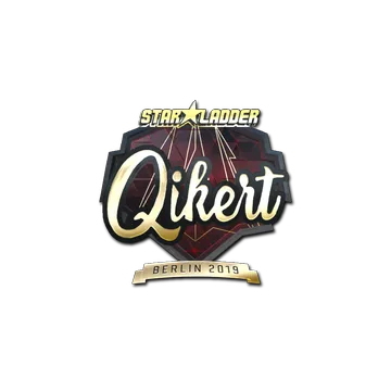 Sticker | qikert (Gold) | Berlin 2019