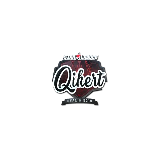 Наклейка | qikert (металлическая) | Берлин-2019