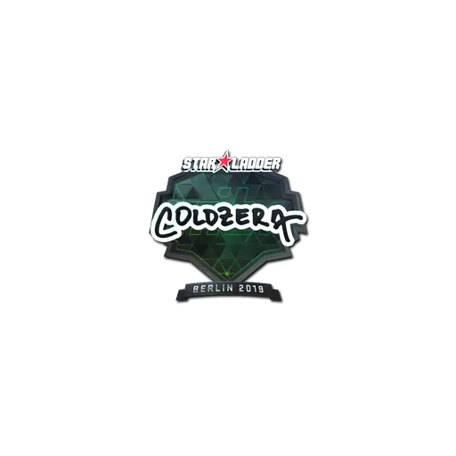 Наклейка | coldzera (металлическая) | Берлин-2019