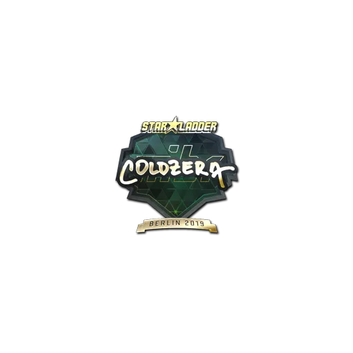 Sticker | coldzera (Gold) | Berlin 2019