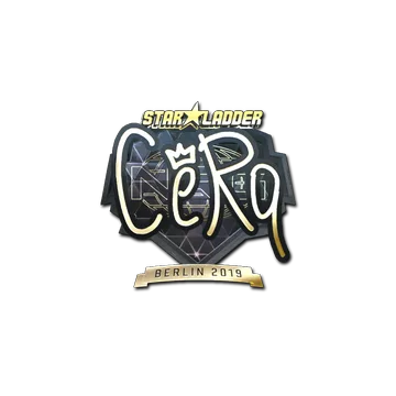 Sticker | CeRq (Gold) | Berlin 2019
