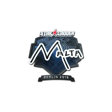 Sticker | malta (Foil) | Berlin 2019