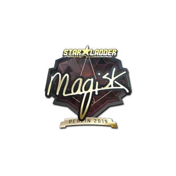 Sticker | Magisk (Gold) | Berlin 2019