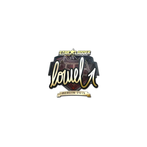 Sticker | loWel (Gold) | Berlin 2019