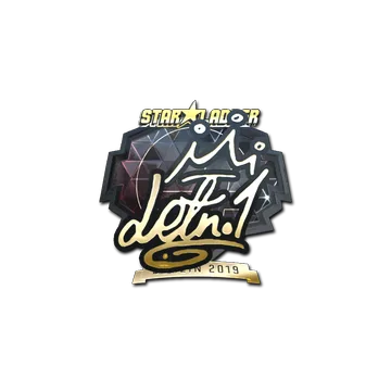 Sticker | LETN1 (Gold) | Berlin 2019