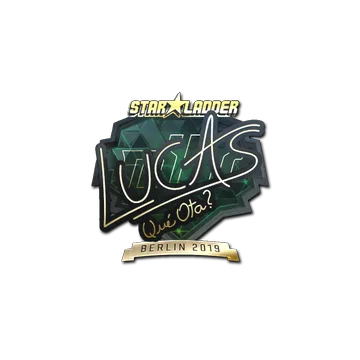 Sticker | LUCAS1 (Gold) | Berlin 2019