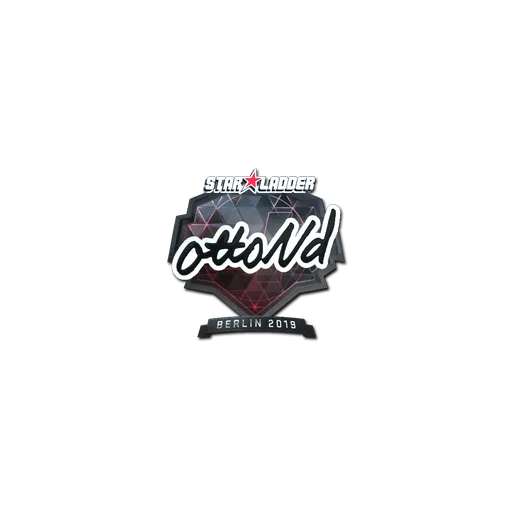 Наклейка | ottoNd (металлическая) | Берлин-2019