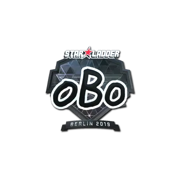 Sticker | oBo (Foil) | Berlin 2019