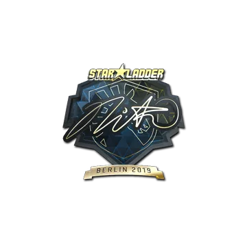 Sticker | nitr0 (Gold) | Berlin 2019