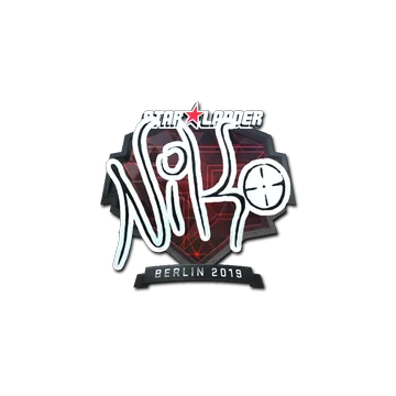 Sticker | NiKo (Foil) | Berlin 2019