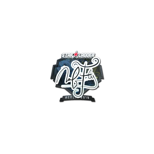 Наклейка | NAF (металлическая) | Берлин-2019