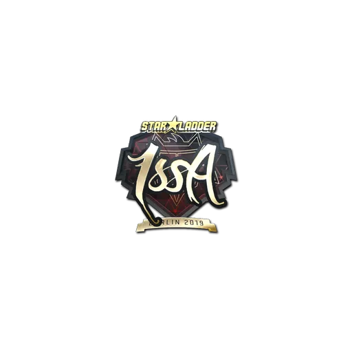 Наклейка | ISSAA (золотая) | Берлин-2019