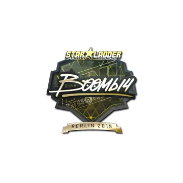 Sticker | Boombl4 (Gold) | Berlin 2019