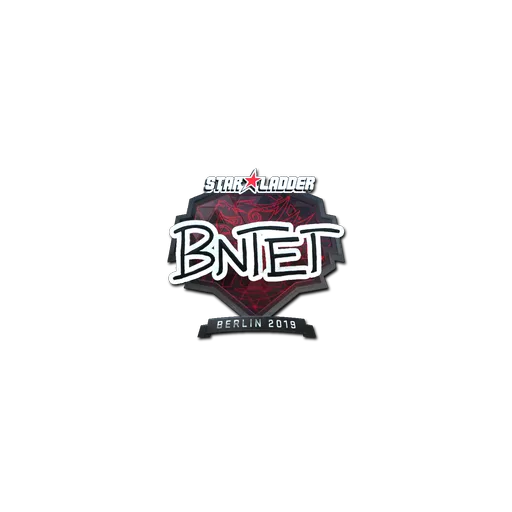 Наклейка | BnTeT (металлическая) | Берлин-2019