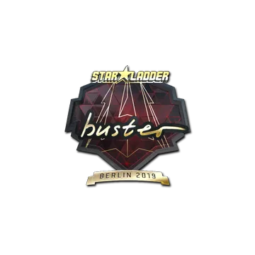 Sticker | buster (Gold) | Berlin 2019
