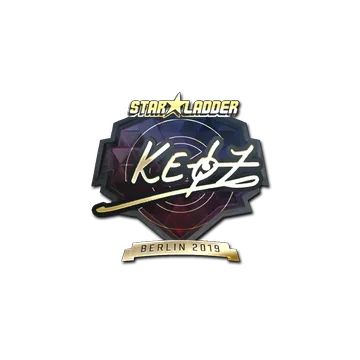 Sticker | Keoz (Gold) | Berlin 2019