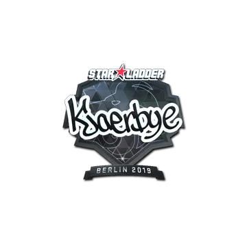 Sticker | Kjaerbye (Foil) | Berlin 2019