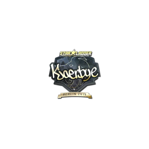 Sticker | Kjaerbye (Gold) | Berlin 2019