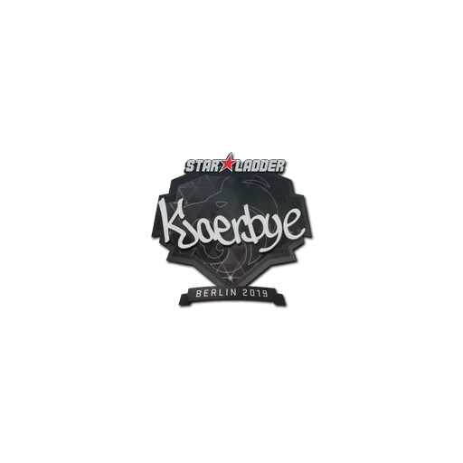 Наклейка | Kjaerbye | Берлин-2019
