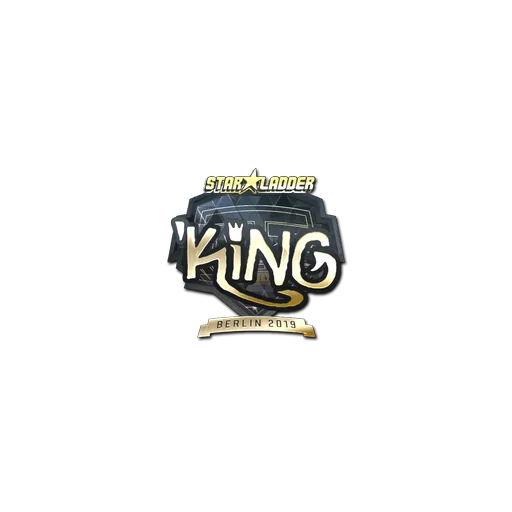 Sticker | kNgV- (Gold) | Berlin 2019
