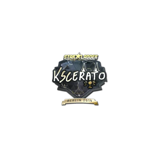 Наклейка | KSCERATO (золотая) | Берлин-2019