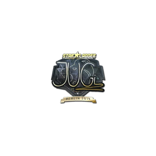 Наклейка | JUGi (золотая) | Берлин-2019