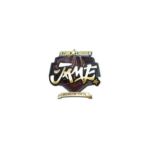 Sticker | Jame (Gold) | Berlin 2019