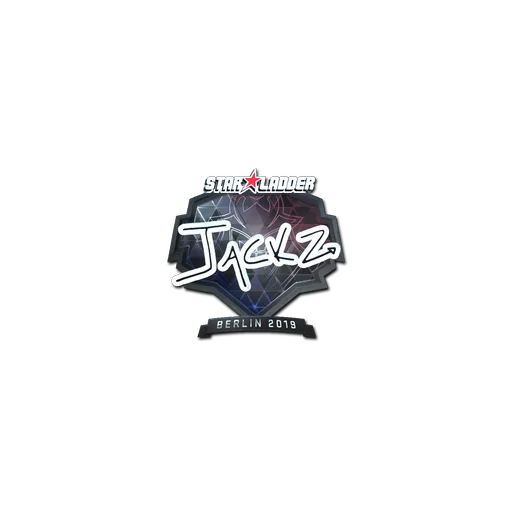 Наклейка | JaCkz (металлическая) | Берлин-2019
