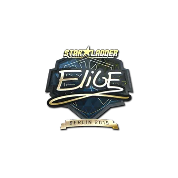 Sticker | EliGE (Gold) | Berlin 2019