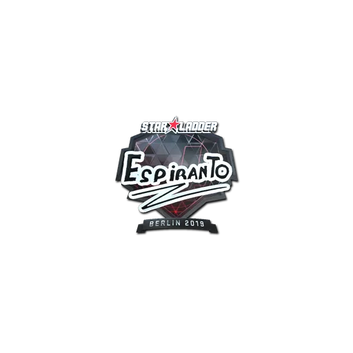 Наклейка | EspiranTo (металлическая) | Берлин-2019