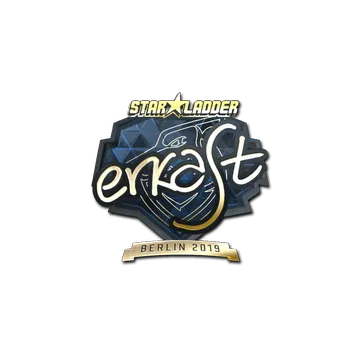 Sticker | erkaSt (Gold) | Berlin 2019