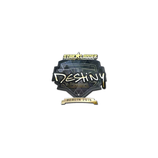 Sticker | DeStiNy (Gold) | Berlin 2019