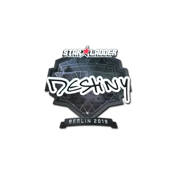 Sticker | DeStiNy (Foil) | Berlin 2019