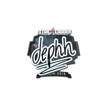 Sticker | dephh (Foil) | Berlin 2019