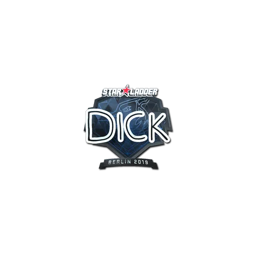 Наклейка | DickStacy (металлическая) | Берлин-2019