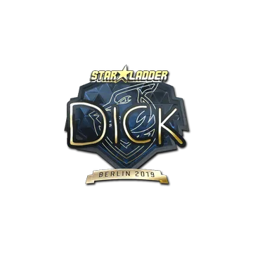 Sticker | DickStacy (Gold) | Berlin 2019