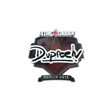 Sticker | dupreeh (Foil) | Berlin 2019