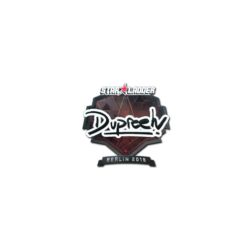 Sticker | dupreeh (Foil) | Berlin 2019